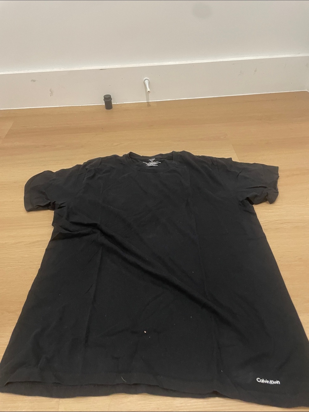 Calvin Klein Black Short Sleeve Crew Neck Tee